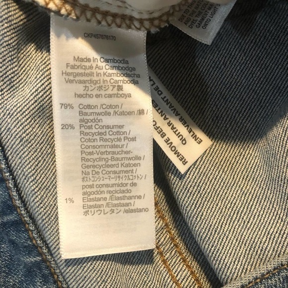 Madewell NWT The Perfect Vintage Jeans in Denman Wash Size 28 - Picture 8 of 10